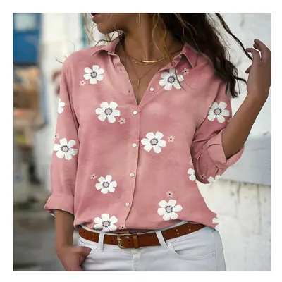 (wsx2835, XXL) hot style ladies shirts fashionable women's Hawaiian shirts long sleeves outdoor 