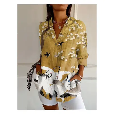 (YK1694-, XL) new women's shirt summer European and American trend half-sleeved shirt leopard pr