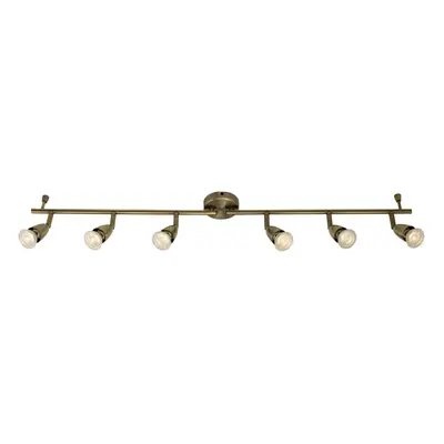 Adjustable Ceiling Spotlight Antique Brass Light Bar Downlight Modern Lamp