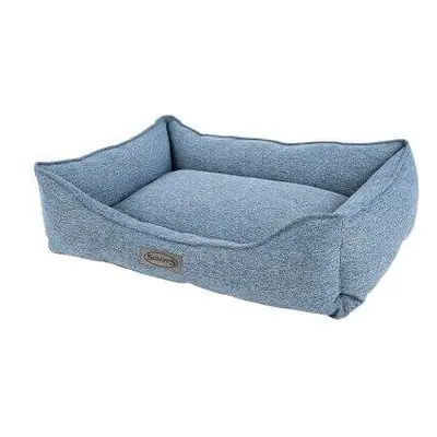 (Denim Blue, Small) Scruffs Bed Denim Pet Supply Dog Nest House Puppy Multi Colours Multi Sizes