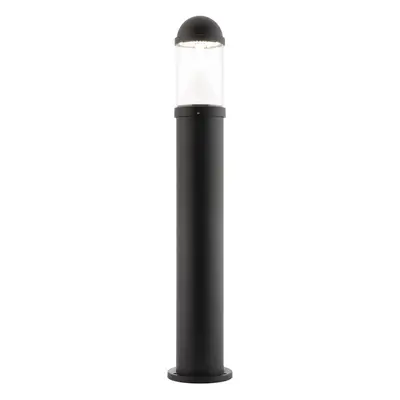 Outdoor Bollard Post Light - 20W CCT LED Module - Textured Black Finish