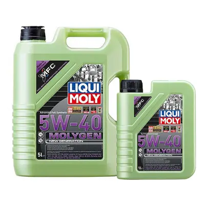 Liqui Moly MOLYGEN 5W-40 New Generation ACEA A3/B4 VW BMW AUDI PORSCHE A40 6L