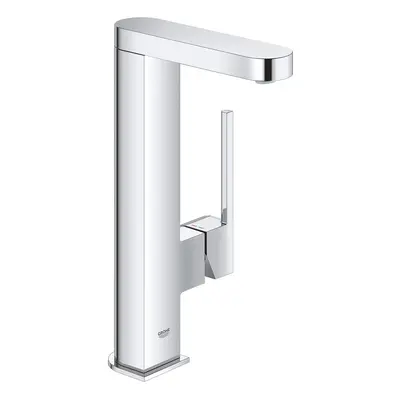 GROHE Plus Single Lever Basin Mixer, L-Size, Pull-Out Spout, Push Open Waste Set. Water-Saving T