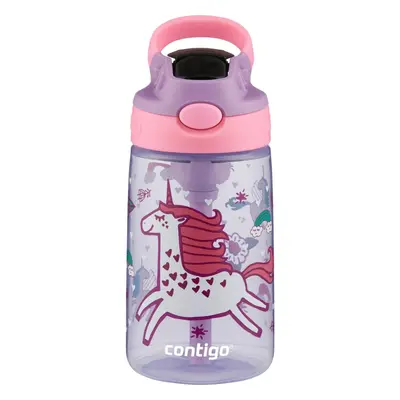 Contigo Kid's oz. AutoSpout Straw Water Bottle - Lavender/Unicorns