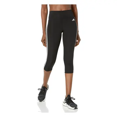 adidas Women's Training Essentials 3-Stripes High Waisted 3/4 Tights