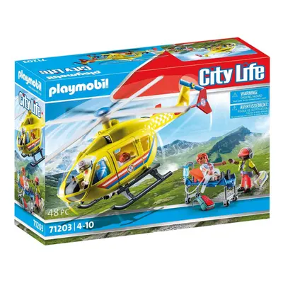 PLAYMOBIL City Life Medical Helicopter