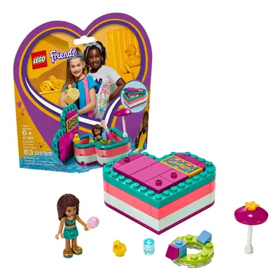 LEGO Friends Andreas Summer Heart Box Building Kit New (83 Pieces)