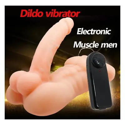 (yellow) Women Real Silicone Dildo Vibrator Machine Toys For Women Electronic10ml