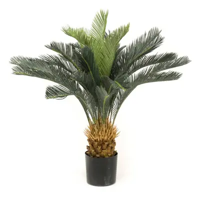 Emerald Artificial Cycas Revoluta Tree in Pot 80cm Fake Potted Garden Decor