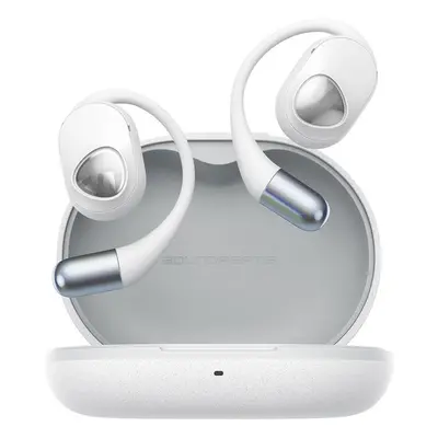 (White) SoundPEATS GoFree2 Open-Ear Headphones with Stable Comfort & Hi-Res Sound