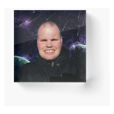 Acrylic Block Frankie MacDonald Cube Art Prints Gifts x inch