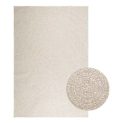 (cream, x cm/round design) vidaXL Rug Floor Carpet for Indoor and Outdoor Door Mat Kitchen Rug J