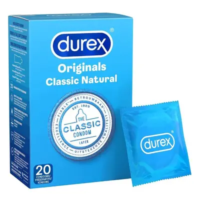 Durex Originals Classic Natural Condoms Pack