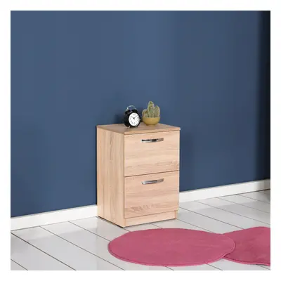 Adore Tall Bedside Cabinet in Sonoma Oak