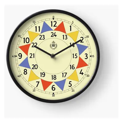 (RAF Sector=760) Wall Clock Inch Funny Mantel & Tabletop Art Decor for Home Bedroom Office