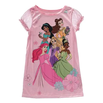 Disney Girls' Princess Nightgown (3T Princesses/Sparkle)