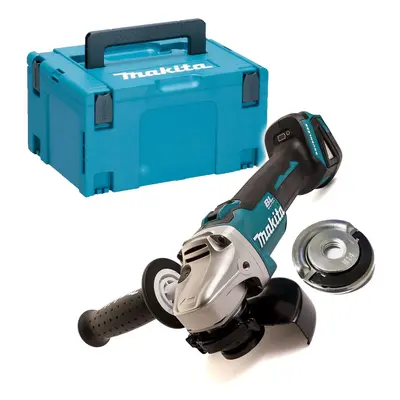 Makita DGA504ZJ 18v Brushless 125mm Angle Grinder Bare Tool + Flange Nut + Case