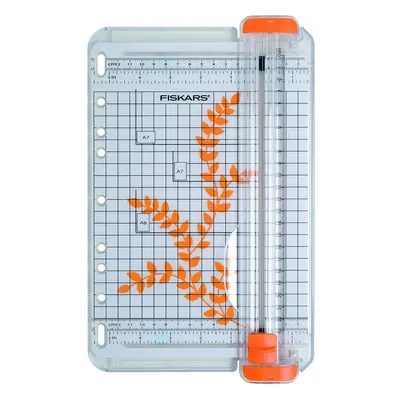 Fiskars Portable Surecut Paper Trimmer cm - A5, With Cutting Line Guide