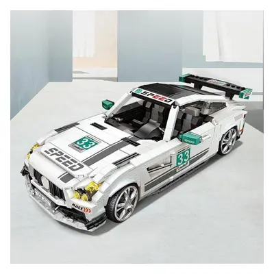 Loz Vehicle Model Fashion Sports Racing Car 1:18 Scale 3D Diy 1672pcs Mini Blocks Bricks Buildin