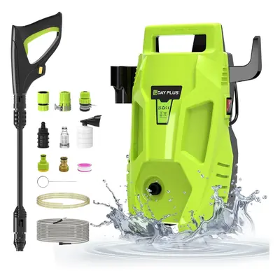 Pressure Washer 1100W Portable Pressure Washer 70Bar High Power Washer Machine Adjustable Nozzle