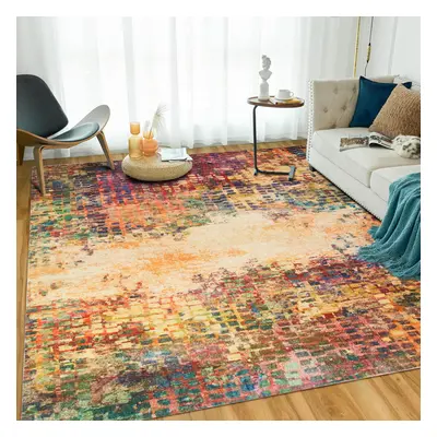 (240 x cm (8 ft. x ft. in), Vibrant) Traditional Large Rugs Indoor Outdoor Rug Carpets & Mats