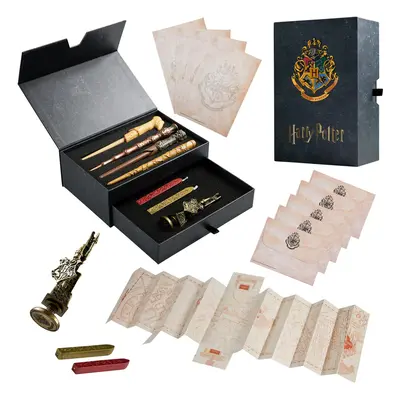 Harry Potter Gifts Writing Set Keepsake Box with Wand Letters Stamp Wa