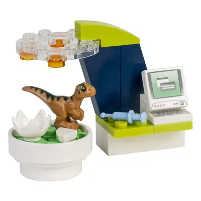 LEGO Jurassic World: Create a Dinosaur Laboratory Mini Set (Ages 6+)