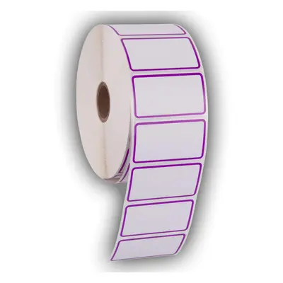 2.25" X 1.25" Direct Thermal Perforated Stickers Labels for Barcodes, Address, Consignment - Com