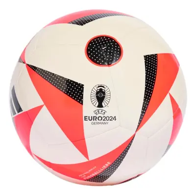 adidas Unisex-Adult EURO24 Club Soccer Ball White/Solar Red/Black