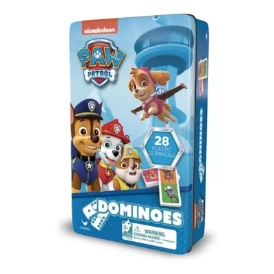 PAW PATROL Dominoes Game in Tin