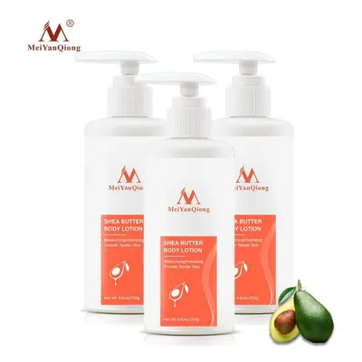 (3pcs) Super Shea Butter Moist Body Lotion Body Creams Moisturizing Skin Care Improve The Skin D