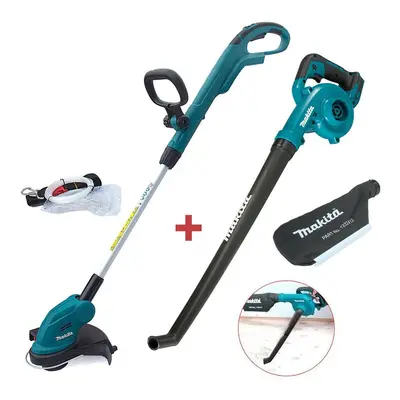 Makita DUR181Z LXT 18v LXT Cordless Grass Line Trimmer Strimmer + Blower Vacuum