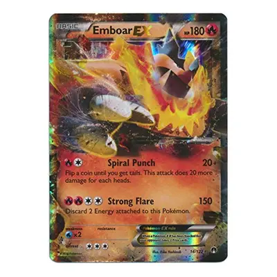 Pokemon - Emboar-EX (14/122) - XY Breakpoint - Holo