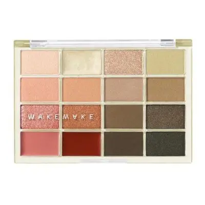 (22 Mellow Autumn Blurring) [wakemake] Soft Blurring Eye Palette (12 Color) 14g