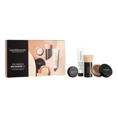 bareMinerals Original Get Started Kit Piece Mini Mineral Makeup Includes Original Loose Foundati