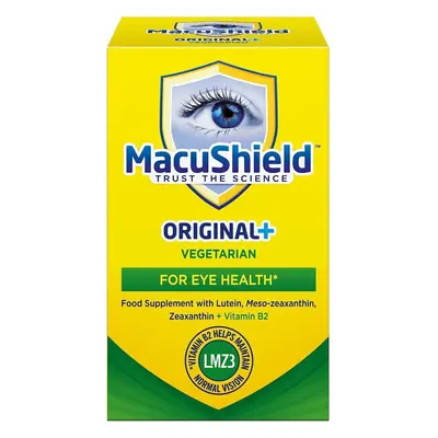 Macushield Original Vegetarian Eye Health Supplements Capsules Day Pack