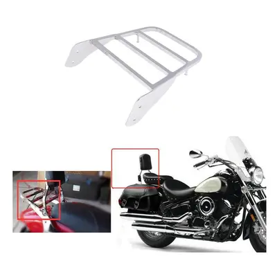 Motorcycle Steel Backrest Sissy Bar Luggage Rack Moto Accessories for Yamaha V-Star 650 Classic