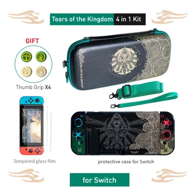 (N(Normal SWITCH)) For Nintendo Switch OLED Storage Bag ZD Tears Of The Kingdom Protective Hard 