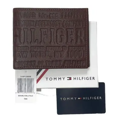 (Tan) Tommy Hilfiger Double Bifold 31HP130006 Wallet