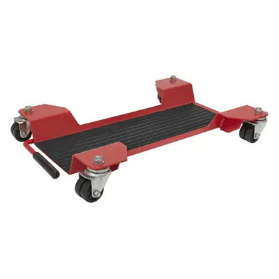 Motorcycle Centre Stand Moving Dolly - 220kg Weight Limit - Anti-Slip Rubber Pad