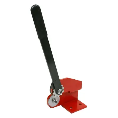 Manual Hand Sheet Metal Disc Cutter Bench Mounted -16 Gauge Steel- Ratchet Lever