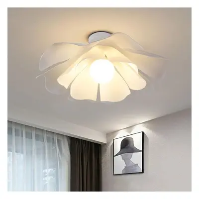 (white, Ceiling light-33cm-white) Petal Dining Room Chandelier Nordic Modern Model Room Bedroom 