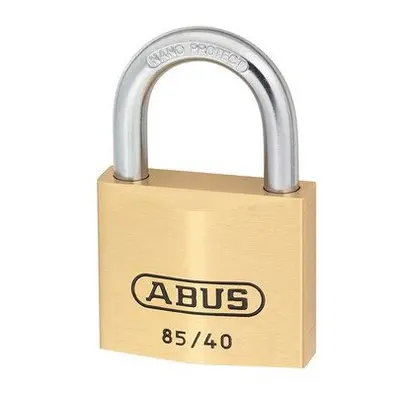 ABUS 8540C 85/40 40mm Brass Padlock Carded