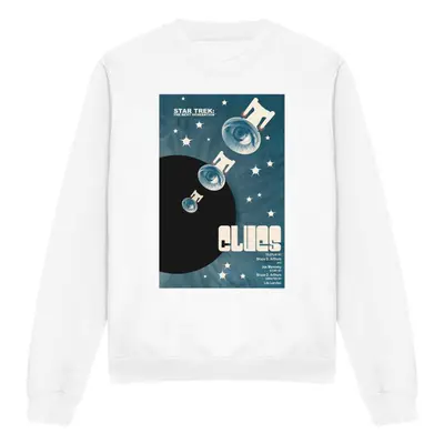 (XL, White) Star Trek Unisex Adult The Next Generation Season Episode Sweatshirt