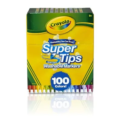 - Super Tips Marker Set, Washable Markers, Unique Colors, Art Set for Kids, Count