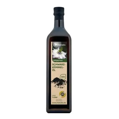 Black Seed Oil Black Cumin oil Nigella Sativa Kalonji Abba Sawda 100% Pure Cold Pressed ml /1L