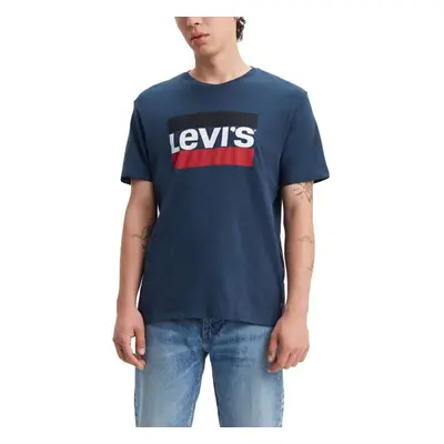 Levi's Men's Graphic Tees (New) Sportswear Logo Blue Dress Blues