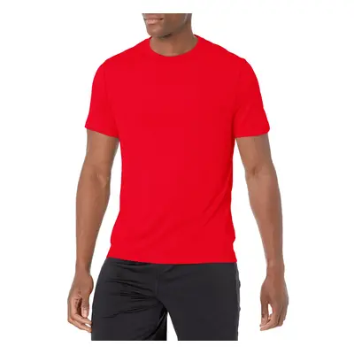 ASICS Men's Ready-Set II Short Sleeve Classic Red