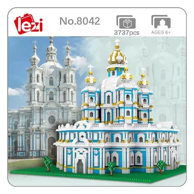 Lz8042 Miniature Diamond Small Particle Building Model Of Temple Of Heaven Decompression Buildin