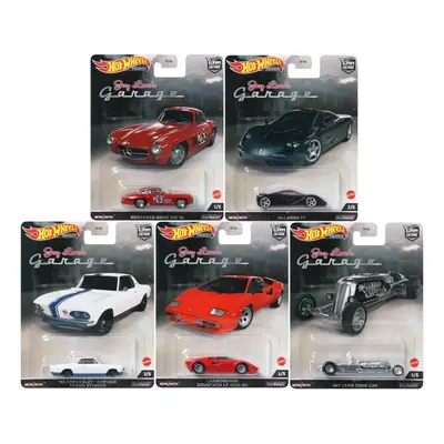 Hot Wheels Car Culture Jay Leno's Garage Complete Set of Diecas